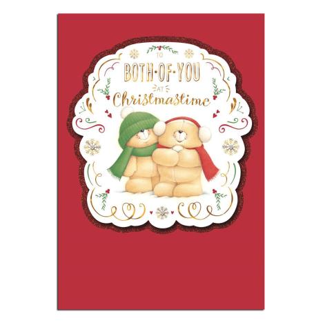 Both Of You Forever Friends Christmas Card